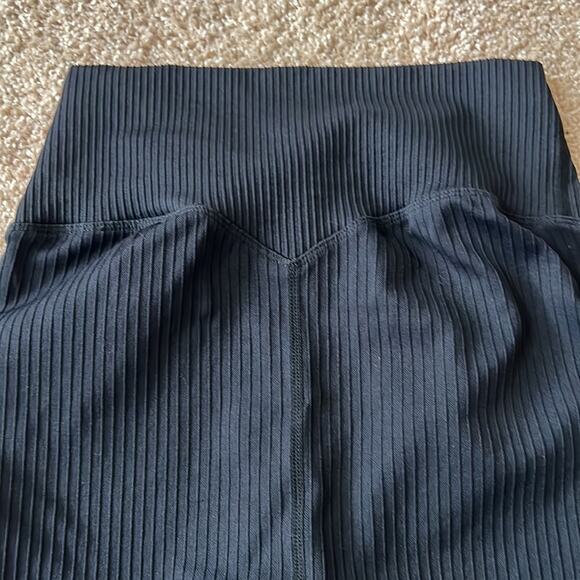 aim’n Black Ribbed Seemless Biker Shorts - NWOT - Picture 11 of 11